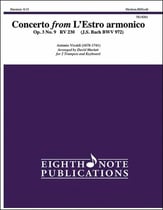 Concerto from L'Estro armonico, Op. 3, #9, RV. 230 Trumpet Duet and Keyboard - Score and Parts cover